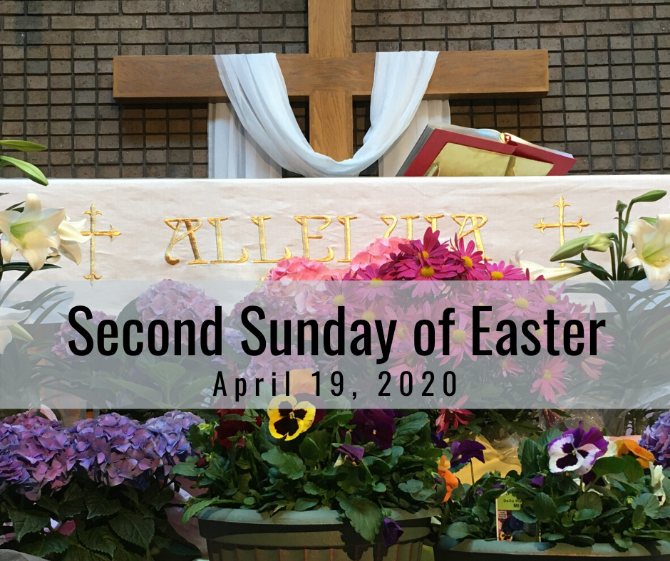 Second Sunday of Easter, April 19, 2020 Lutheran Church of Peace